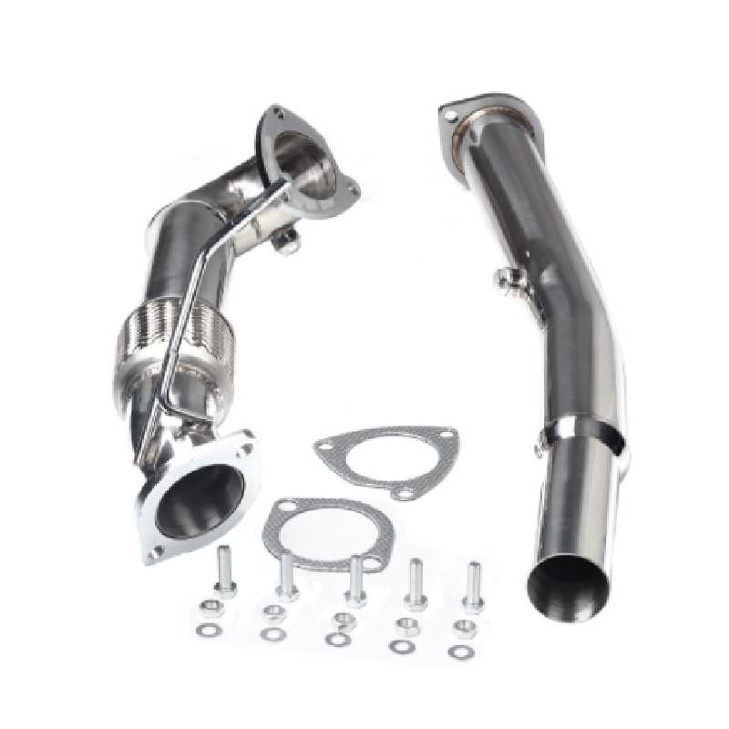 High Flow 3-Inch Downpipe Exhaust for 1999-2006 Audi S3 & TT 1.8T Turbo Flashark
