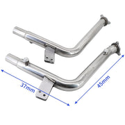 Downpipe Exhaust for 2000-2004 Porsche Boxster 986 2.7L / 3.2L Flashark