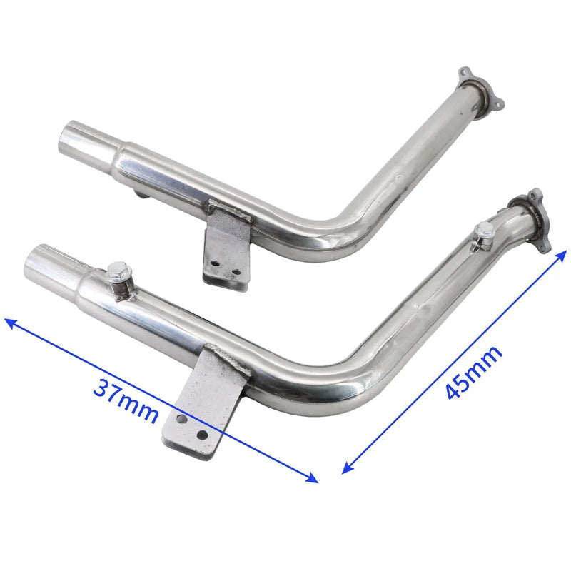 Downpipe Exhaust for 2000-2004 Porsche Boxster 986 2.7L / 3.2L Flashark