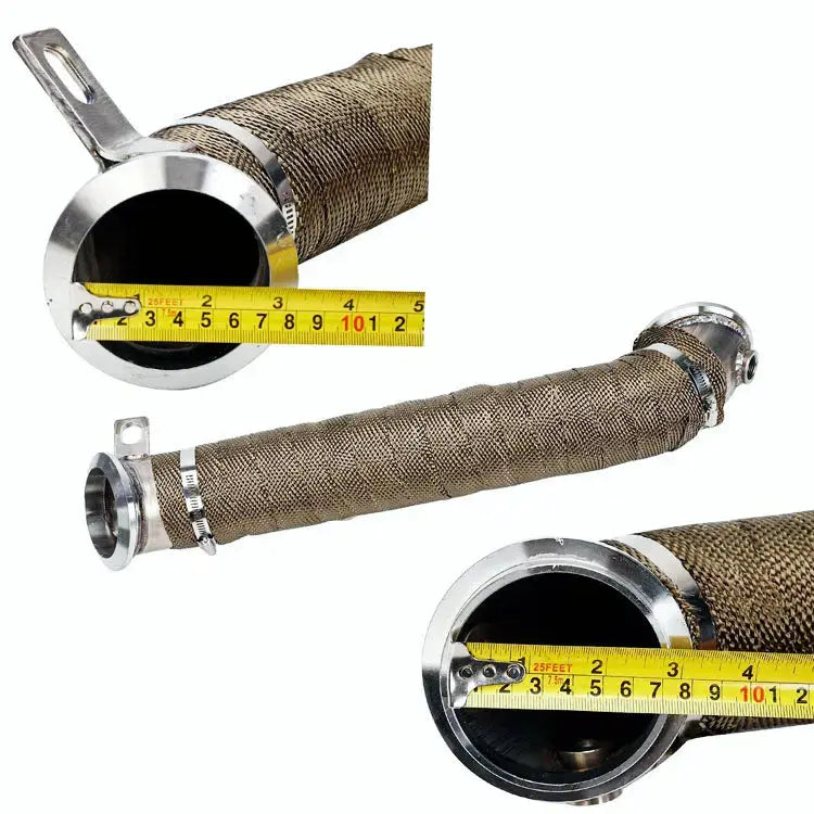 Downpipe Exhaust for 2011-2016 Chevy/GMC 6.6L LML Duramax Turbo Diesel 3 inch Flashark