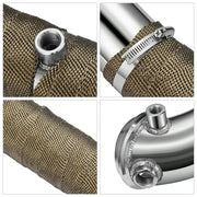 Downpipe Exhaust for 2011-2016 Chevy/GMC 6.6L LML Duramax Turbo Diesel 3 inch Flashark