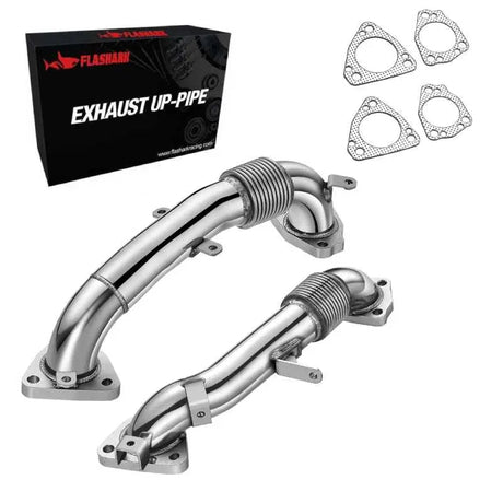 EGR/DPF/Up-Pipe/Downpipe Exhaust for 2017-2023 L5P 6.6L Duramax Applicable Products All-in-One Kit Flashark