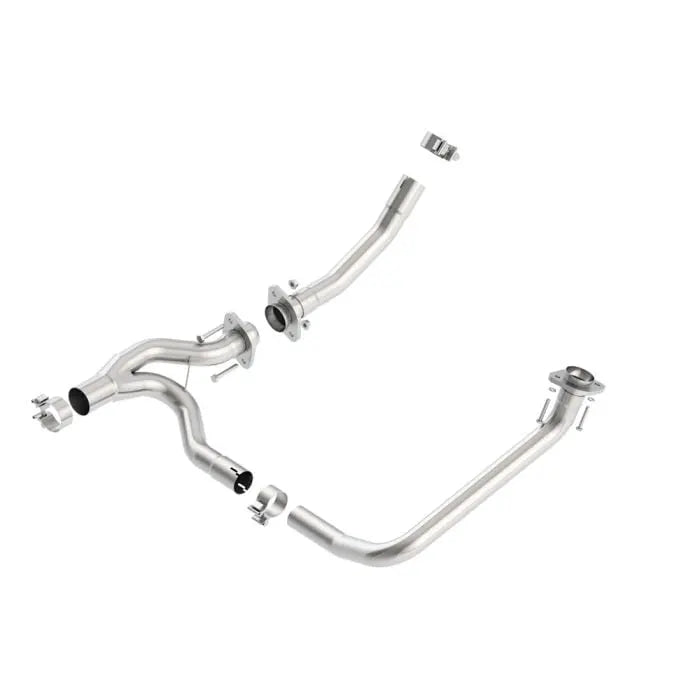Downpipe Exhaust Y-Pipe 2012-2018 Jeep Wrangler JK 3.6L V6 2in/2.5in Flashark
