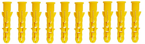 Micro Hole Masonry Anchor -  .24" Pilot Hole (10 Pack) TekShack