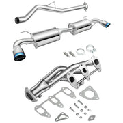 2004-2008 Mazda RX-8 1.3L Catback Exhaust System w/ Dual Burnt Tip Flashark