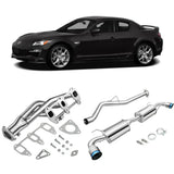 Exhaust Headers for 2004-2011 Mazda RX8 1.3L Flashark
