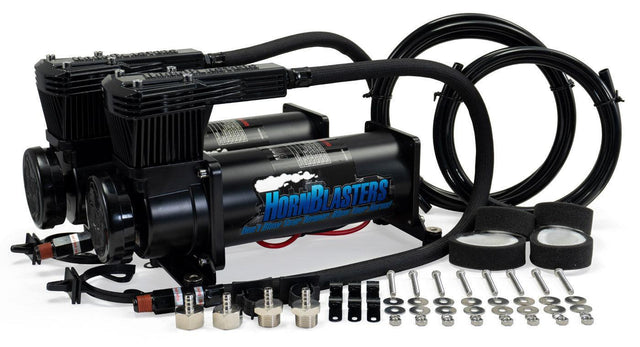 Dual HB-1NM Air Compressors HornBlasters