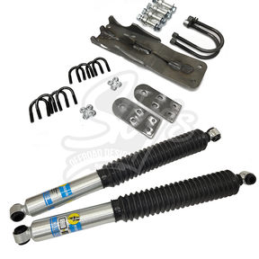 Dual Shock Steering Stabilizer - 1980-1997 Ford F-Series Sky's Offroad Design