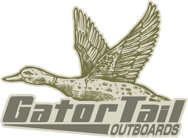 Duck Decal Gatortail