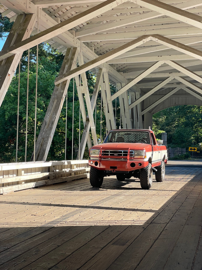 Reunel Extreme Duty Full Replacement Front Bumper - 1992-1997 Ford F-Series & Bronco
