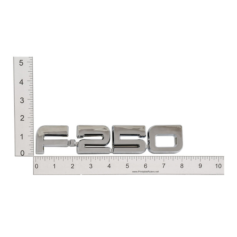 F250 Fender Badge - 1987-1991 Ford F-Series Dennis Carpenter