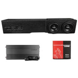 Loaded 2 x 8" Subwoofer Enclosure for Chevy/GMC Crew Cabs (2007-2026) and Ford F-150/Super Duty Crew Cabs (2009-2026)
