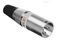 EBXYA XLR, 3 Pins Male Microphone Audio Cable Connector 1 Pack WHITE TekShack