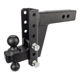 Bulletproof Extreme Duty 6” Drop/Rise Trailer Hitch 2.5" Box Steel Shank