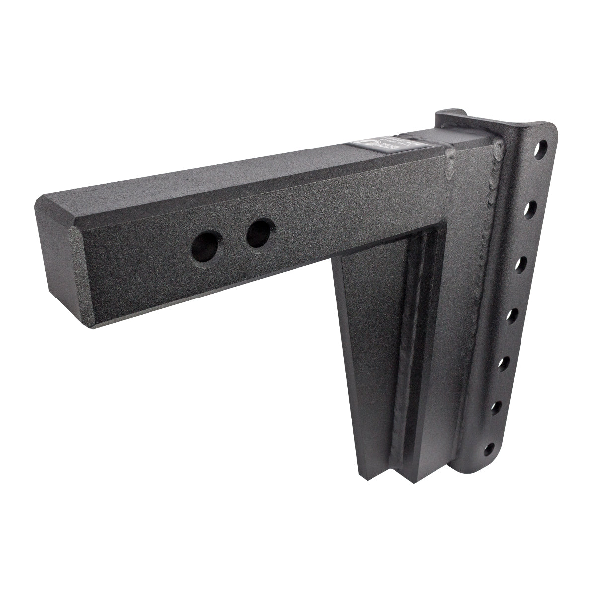 Bulletproof Extreme Duty 8” Drop/Rise Trailer Hitch 2.5" Box Steel Shank