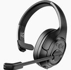 EKSA Telecom H1 Pro Telecom Bluetooth Trucker Headset, Black TekShack
