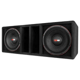 PANCADAO Ported box with 2 X 12" Mid-Bass PRO-1.5KP12.2 Loaded