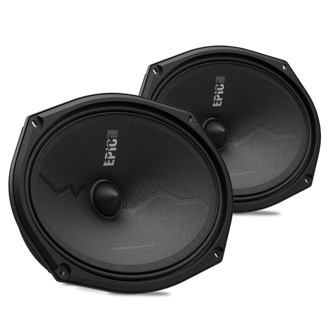 AudioControl EPICPRO69X 6"x9" 200W RMS Midrange Speakers (Pair) AudioControl