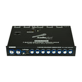 Audiopipe 7 Band Graphic Equalizer with Hi/Lo 9V Line Driver (EQ-710HL) Audiopipe