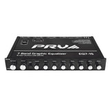 PRV Audio EQ7-15 7-Band Car Audio Equalizer 15V