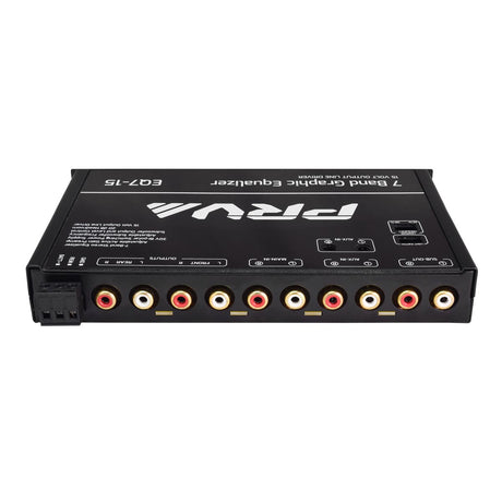 PRV Audio EQ7-15 7-Band Car Audio Equalizer 15V