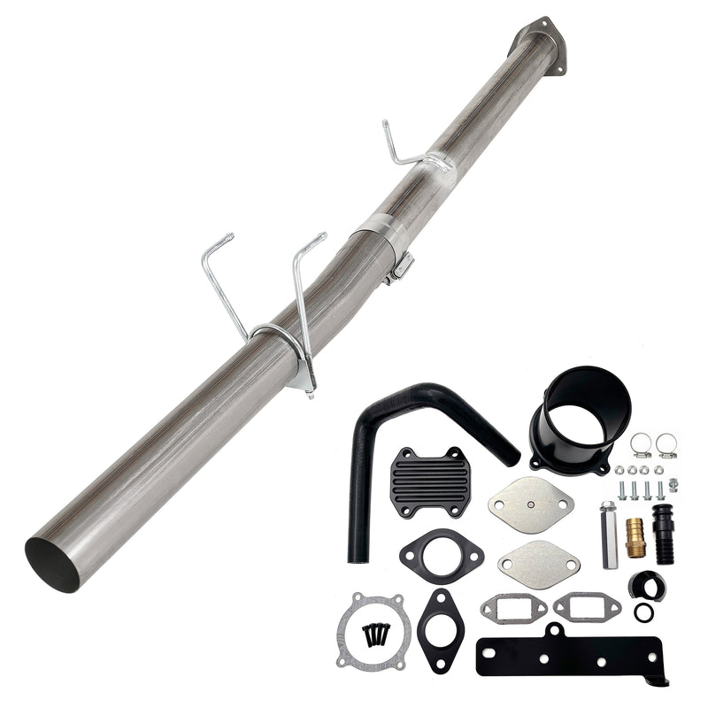 TruckTok 2013-2018 6.7L Ram Cummins 4" DPF & EGR Cooler Throttle Valve Delete Kit