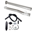 TruckTok 2011-2023 6.7L Ford Powerstroke 4inch DPF & CAT Pipe w/EGR Delete Kit TruckTok