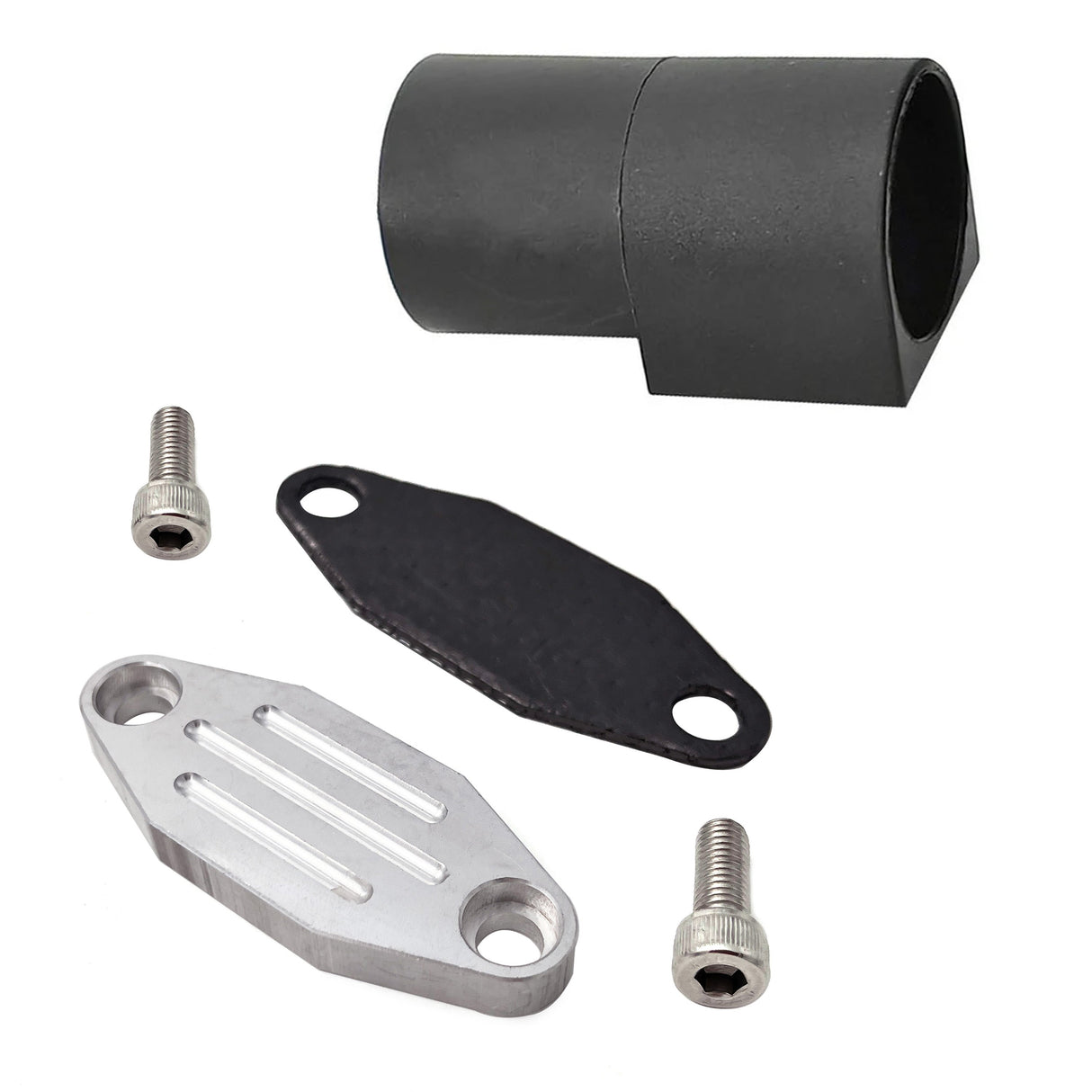 TruckTok 1986-1995 Ford F150 F250 F350 Mustang Trucks EGR Simulator Eliminator/Block Off Plate Kit TruckTok