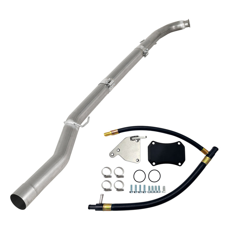 TruckTok 2011-2015 6.6L Chevy GMC Duramax 4" DPF Delete Pipe & EGR Delete Kit