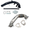 TruckTok 2006-2007.5 6.6L Chevy Duramax Passenger Up-Pipe & EGR Delete Kit w/Intake TruckTok