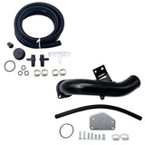 2004-2005 6.6L Duramax LLY 5" DP-Back DPF Race Pipe & EGR cooler Delete Kit TruckTok