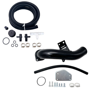 TruckTok 2004-2005 6.6L Duramax LLY CCV PCV Reroute & EGR Delete Kit TruckTok