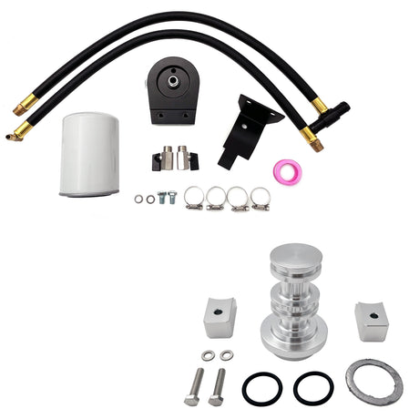 TruckTok 2003-2007 6.0L Ford Powerstroke Coolant Filter & Eliminator Spool EGR delete kit TruckTok