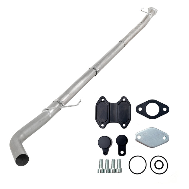 TruckTok 2013-2019 6.7 Ram Cummins Cab & Chassis 4" DPF Delete pipe & EGR Delete Kit TruckTok