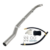 TruckTok 2011-2015 6.6L Duramax LML 4" DPF & CAT Delete Pipe & EGR Cooler Delete Kit TruckTok