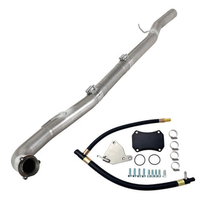 TruckTok 2015.5-2016 6.6L Duramax LML 4" DPF & CAT Delete Pipe & EGR Cooler Delete Kit TruckTok
