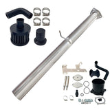 TruckTok 2010-2012 6.7L Ram Cummins 4" DPF Race Pipe & EGR Cooler Throttle Delete Kit TruckTok