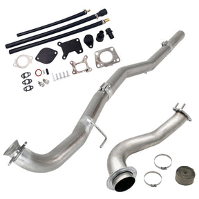 TruckTok 2017-2023 6.6L Duramax 4" DPF pipe & 3.5" Downpipe w/EGR Delete kit TruckTok