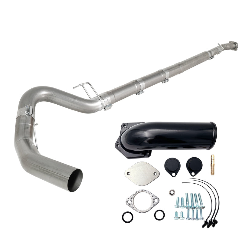 TruckTok 2008-2010 6.4L Ford Powerstroke 5" Dp-Back DPF Delete Pipe & EGR Delete Kit