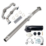 TruckTok 2008-2010 6.4L Ford Powerstroke 4" Cat & DPF Delete Pipe & EGR Delete Kit TruckTok
