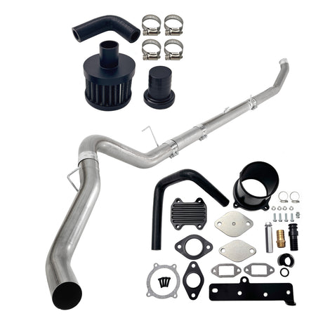 TruckTok 2013-2018 6.7L Ram Cummins 5" Turbo Back DPF/CCV/EGR Cooler Delete Kit TruckTok