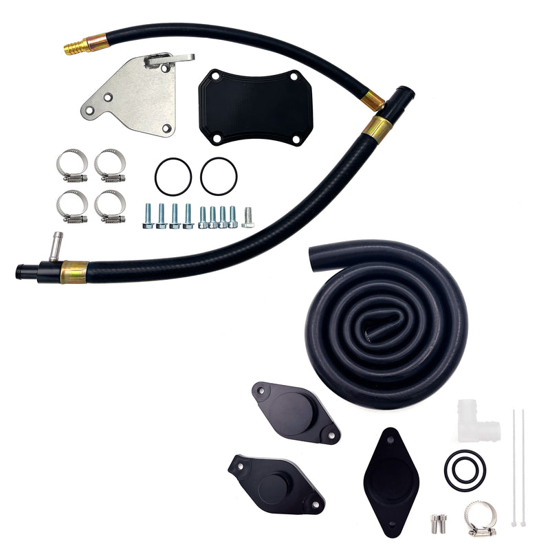 Trucktok 2011-2015 6.6L Duramax LML 5" DP-Back DPF delete Pipe & EGR Cooler Delete Kit TruckTok
