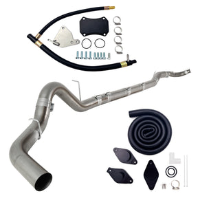 Trucktok 2011-2015 6.6L Duramax LML 5" DP-Back DPF delete Pipe & EGR Cooler Delete Kit TruckTok