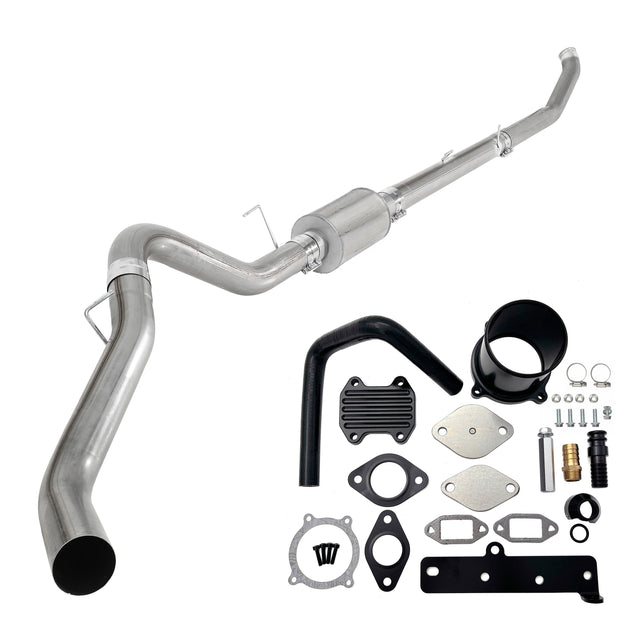 TruckTok 2013-2018 6.7L Ram Cummins 5" Turbo Back DPF Delete Pipe & EGR Cooler Delete Kit TruckTok