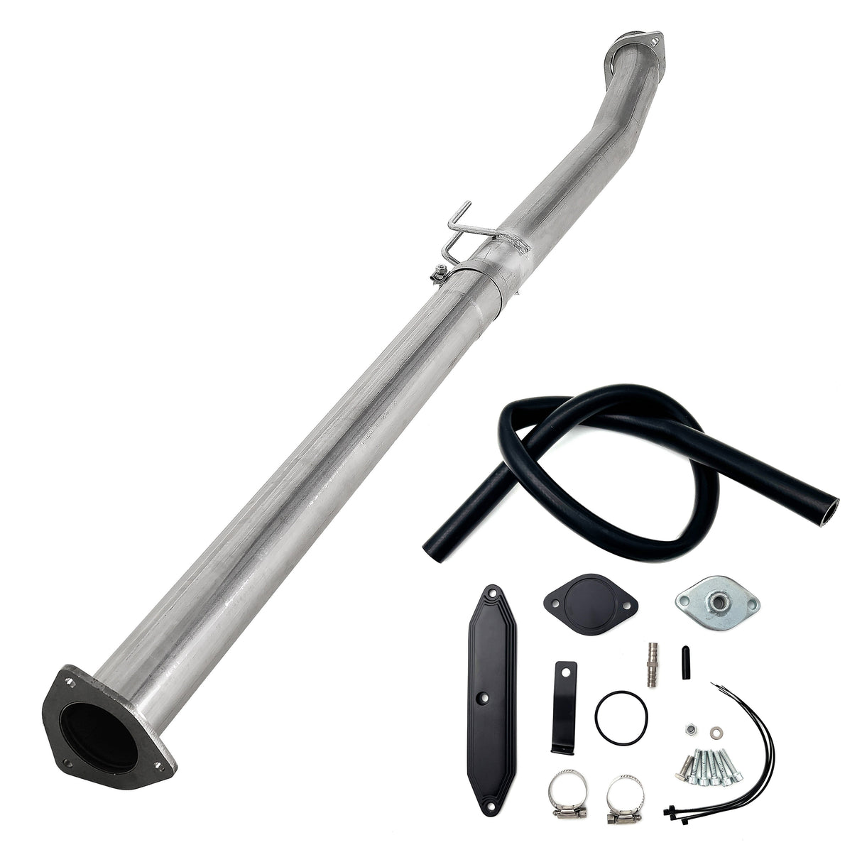TruckTok 2011-2023 6.7L Ford 4" Cat & DPF Delete Pipe Exhaust & EGR Cooler Delete Kit TruckTok
