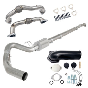 TruckTok 2008-2010 6.4L Ford Powerstroke 5" Dp-Back DPF Delete Pipe & EGR Delete Kit TruckTok