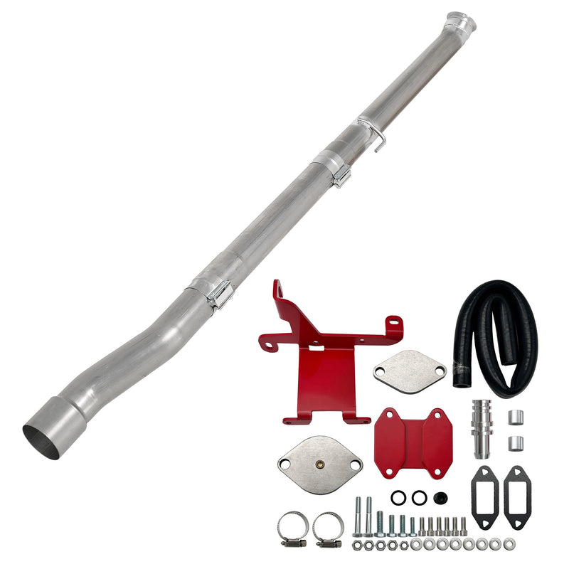 TruckTok 2019-2024 6.7L Ram 4"/5" DPF Delete Dp-Back pipe & EGR Delete Kit