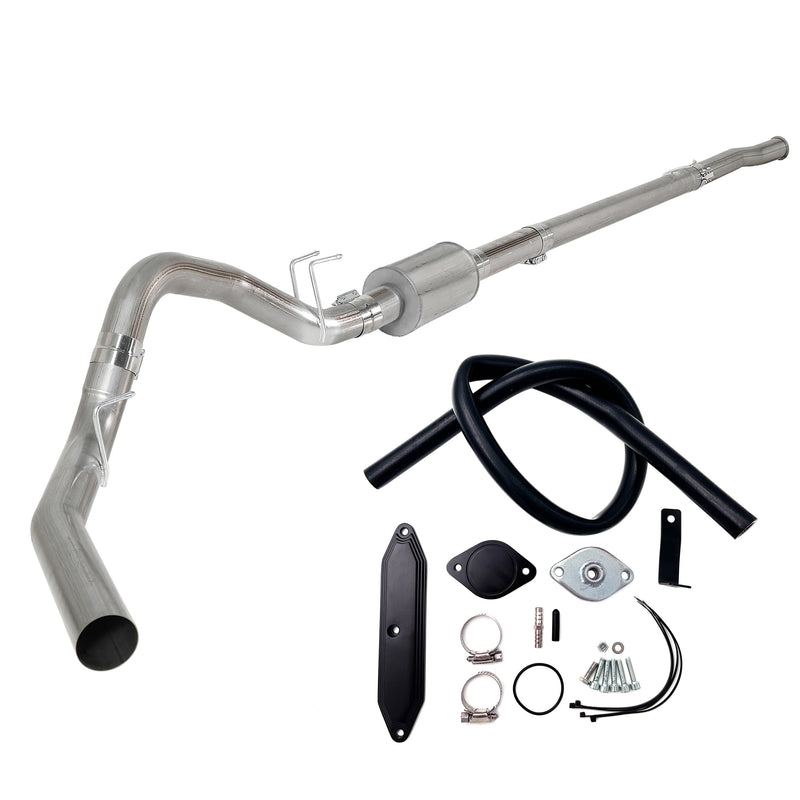TruckTok 2011-2022 6.7L Ford Powerstroke 4"/5" Dp-Back DPF Delete Pipe & EGR Delete