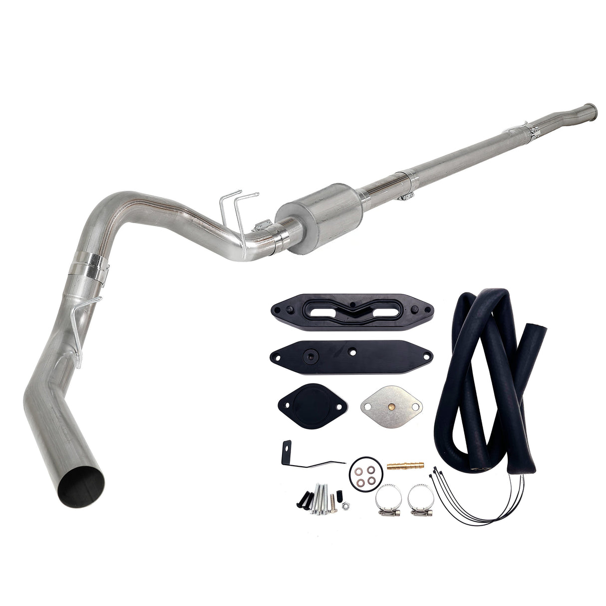 TruckTok 2011-2022 6.7L Ford Powerstroke 4"/5" Dp-Back DPF Delete Pipe & EGR Delete TruckTok