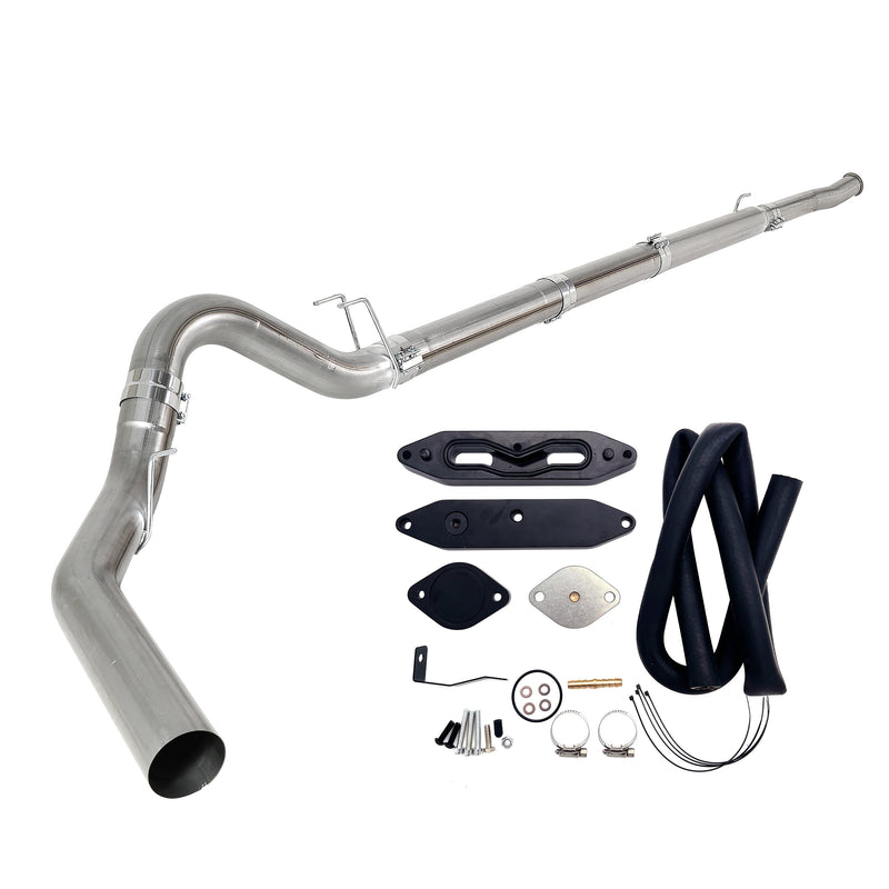 TruckTok 2011-2022 6.7L Ford Powerstroke 4"/5" Dp-Back DPF Delete Pipe & EGR Delete